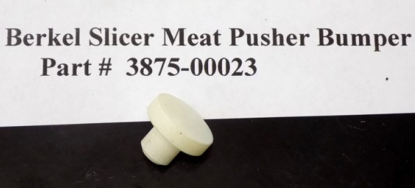 Meat Pusher Bumper for Berkel 808 & 818 Meat Slicers. Replaces 3875-0023