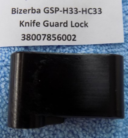 Bizerba SE12, SE12D, GSP, H33, HC33 Knife Guard Lock Part 380078560002