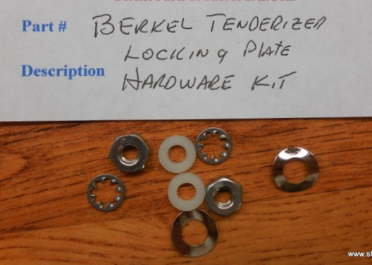 BERKEL 703-704-705 CRADLE LOCK PLATE HARDWARE KIT